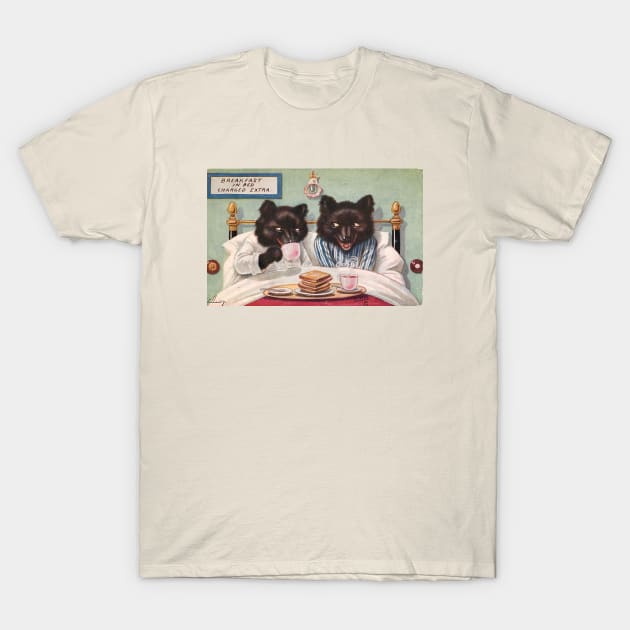 Adorable Bear Couple Enjoy Some Breakfast Tea T-Shirt by Star Scrunch